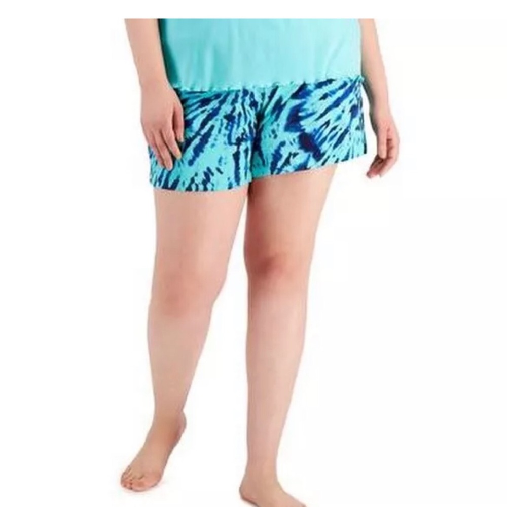 Jenni Plus Size Knit Pajama Shorts New 2X